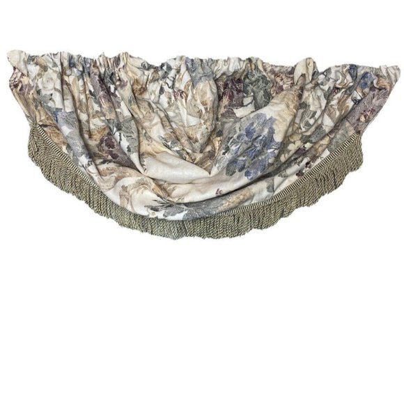 Vintage Discontinued JCPenney Window Treatments Valances Set Floral Pattern Rare - Picture 4 of 8